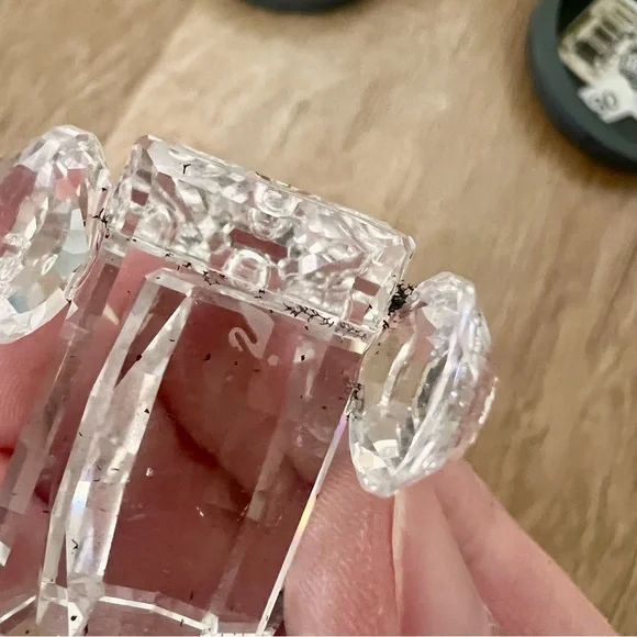 3 PCs NIB Vtg Swarovski Crystal "When We Were Young" Train Cars Wagon Carriage‎ - Picture 6 of 6